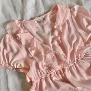 🛍 Costa Blanca Pink Baby Doll Dress